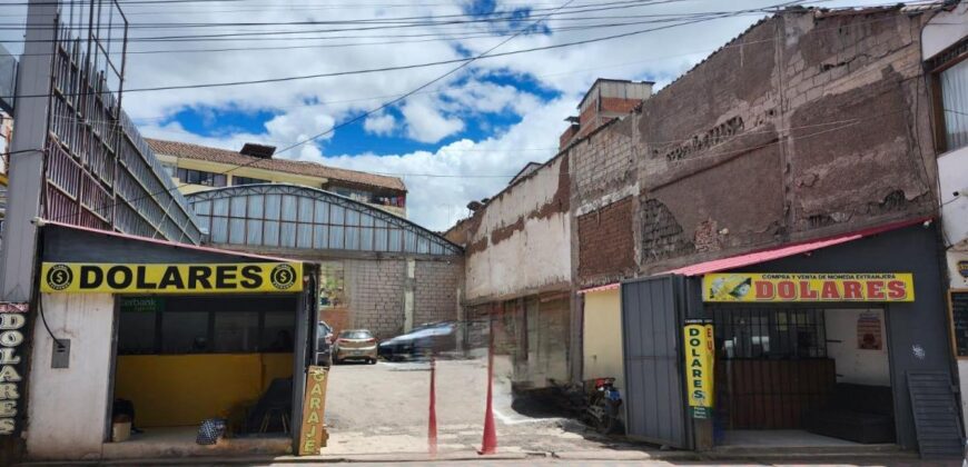 Se Vende Terreno en Av. Diagonal – Cusco
