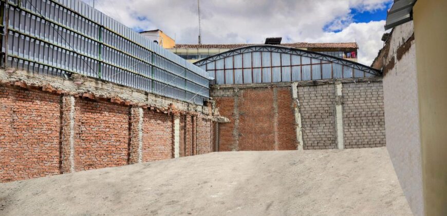 Se Vende Terreno en Av. Diagonal – Cusco