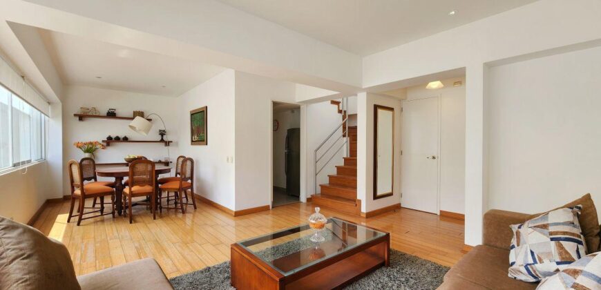 En Venta Dúplex Amoblado en Basadre, San Isidro